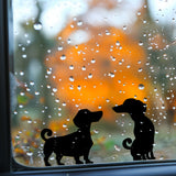 Playful Miniature Cat Stickers - Set of 9 Tiny Cat Decals for Car Mirrors, Laptops, and Windows | Adorable Small Cat Sticker Collection