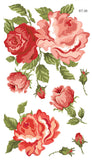 Supperb® Temporary Tattoos - Rose Blooming