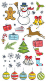 Supperb Temporary Tattoos - Happy Holiday Merry Christmas Temporary Tattoo