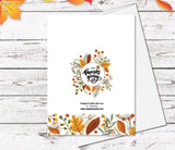 Supperb Thanksgiving Cards Set of 6 - In all Things Give Thanks Thanksgiving Card Thanksgiving Gift Handmade Greeting Card (Set of 6)