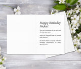 Watercolor Spring flowers & Hummingbird (Set of 2) - Valentines Day Wedding Love Anniversary Card /Thank you Card