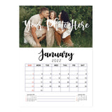 Wall Calendars 12 month personalized calendars Family Photo Printing Custom Photo 2022 Calendar