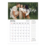 Wall Calendars 12 month personalized calendars Family Photo Printing Custom Photo 2022 Calendar